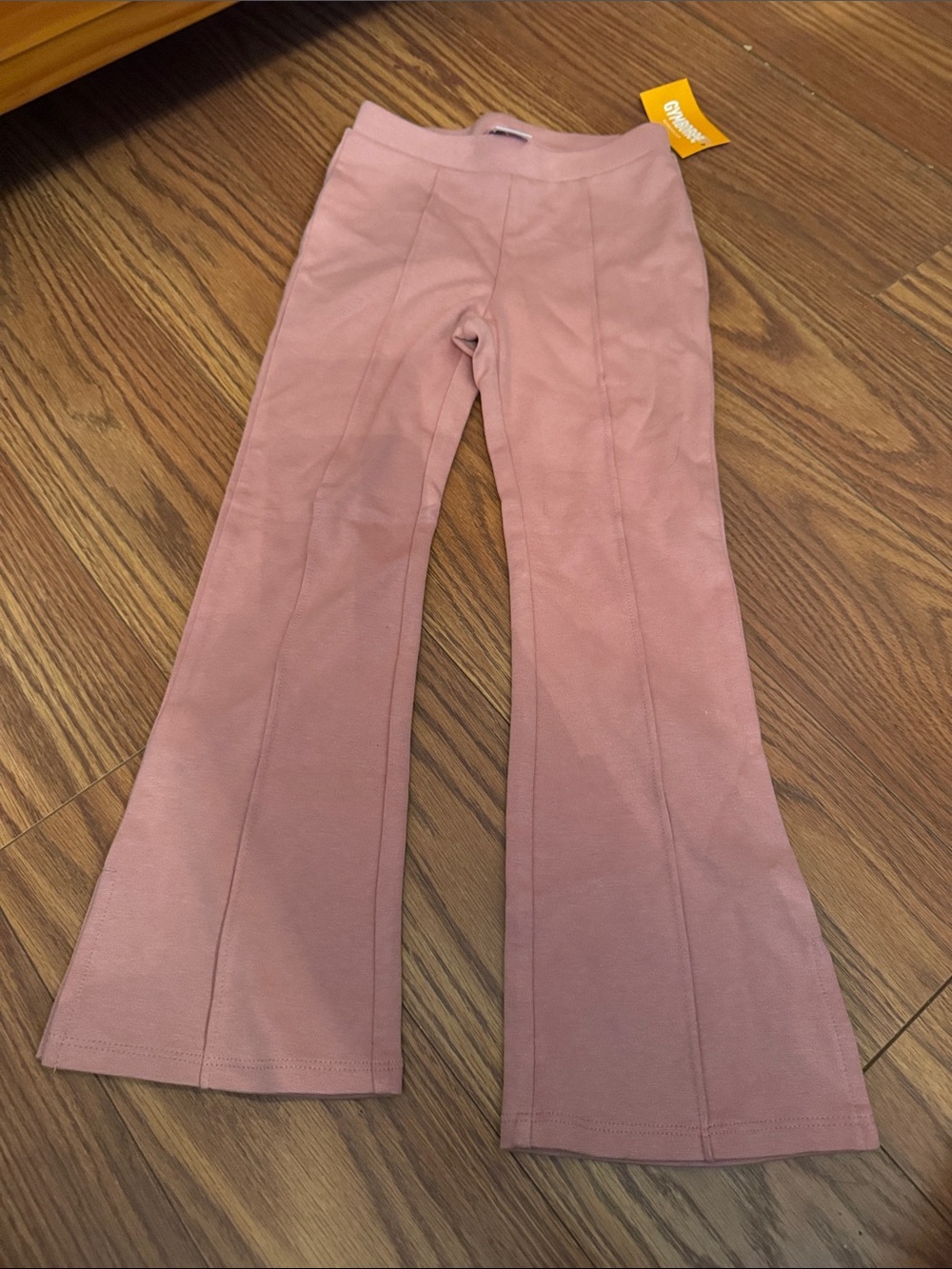Gymboree Rose Pink Flared Knit Joggers